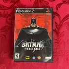 BATMAN: VENGEANCE (Playstation 2) Ubi Soft, w/ book, ESRB - T