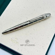 Rolex Platinum Crown Silver Signature Pen AD VIP Gift