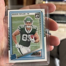 2025 Panini Optic Rated Rookies Mason Taylor White Prizm