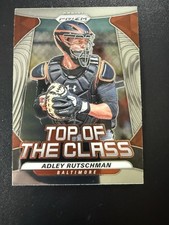 2020 Prizm Baseball Adley Rutschman Top of the Class Card #TOC-1 RC Orioles 