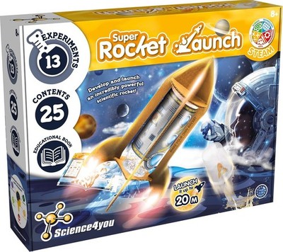 Science4you Super Rocket Launch MINT Science Kit