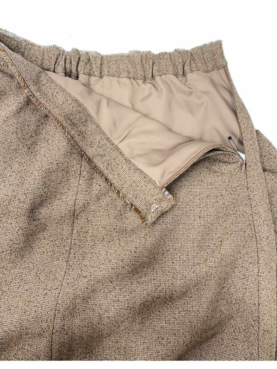 AMERI Long Skirt M Polyester BRW Solid 01320520590 - image 3