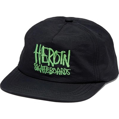 Heroin Skateboards Script Nylon Hat - Adjustable