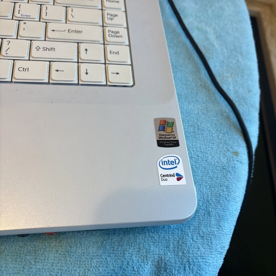 Sony Vaio Laptop Computer Model PCG-7R2L 2005 w Power Cord - Image 2 of 4