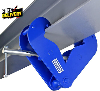 Beam Clamp 5 Ton 11000Lb Heavy-Duty I-Beam Lifting Clamp with Hoist 
