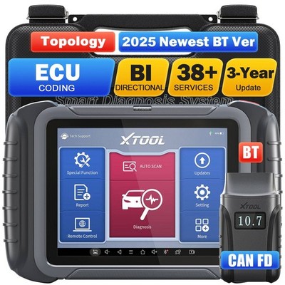 XTOOL D8BT Auto Bidirectional Full System Diagnostic OBD2 Scanner Key Programmer