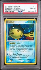 2004 POKEMON EX TEAM ROCKET RETURNS #27 QWILFISH-REVERSE FOIL PSA 8 on eBay