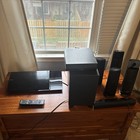 Sony Surround Sound Speaker Set  Complete Blue Ray 3D 5 Speakers Amp WSB 111