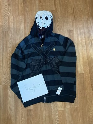 LRG Lifted Research Group Jason Hoodie Black 3xl