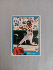 1981 Topps Joe Morgan baseball card #560