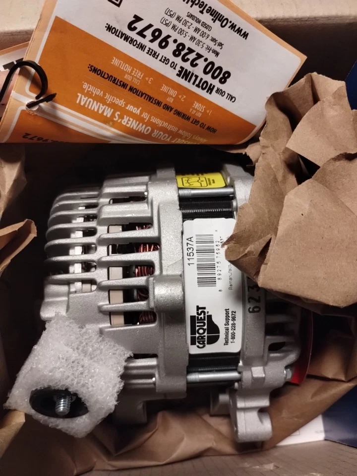 Alternador 11537a Carquest Acura ILX 2013-2015 Honda Civic 2012-2015 Foto 4 de 4