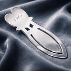 Vintage Lunt Sterling Silver Bookmark – Dated 1961 Heart Top Bookmark