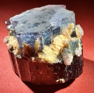 Superschöner Indigolith (blauer Turmalin) Pala San Diego Co. Kalifornien