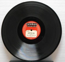 Stepping Out/Parade Wooden Soldiers /Eddie Miller (10", 78 rpm, Rainbow, 171)