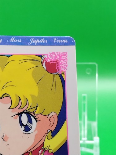 Usagi Tsukino Sailor Moon R Card Poor Condition Bandai Naoko Takeuchi Japanese c - Picture 4 of 12