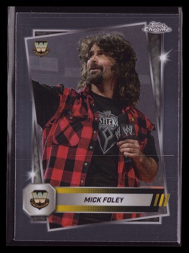 2025 Topps Chrome WWE Mick Foley # 119 - Picture 1 of 2