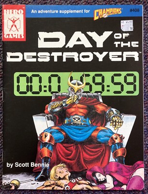 Day of the Destroyer Champions Hero Games I.C.E. #408