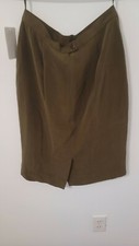silk skirt 8 Petite