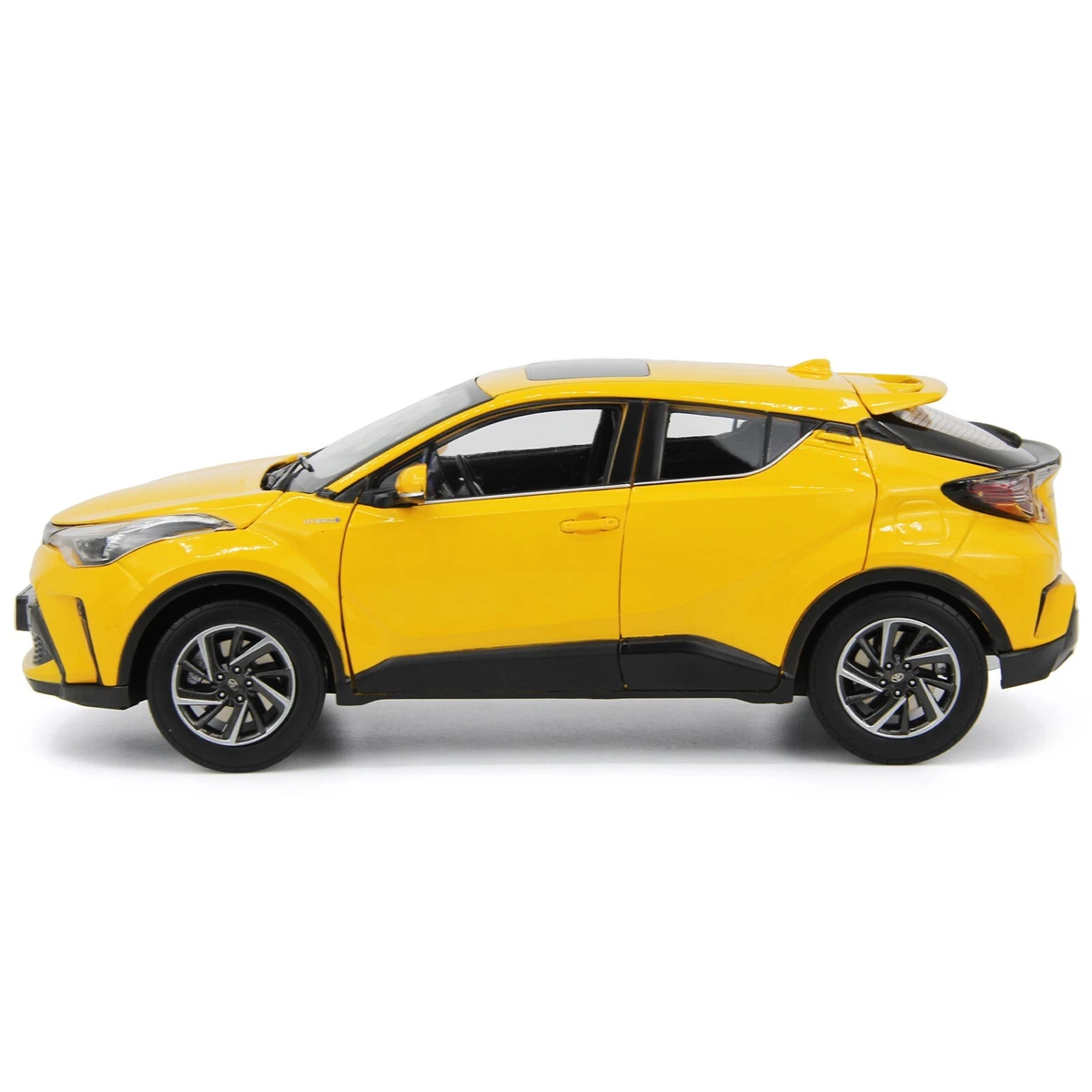 1:18 Scale Toyota CHR 2022 Yellow Diecast Model Car Paudi Collection gift Toy