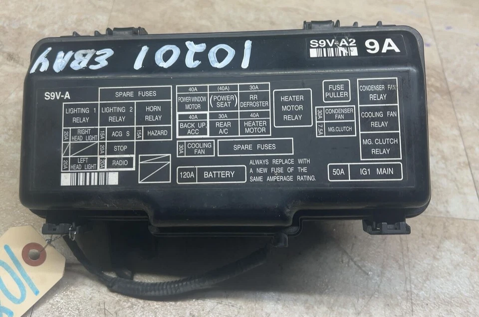 Honda Pilot LX 2004-08 compartimento del motor caja relé de fusibles conjunto de bloque de circuito Foto 3 de 4