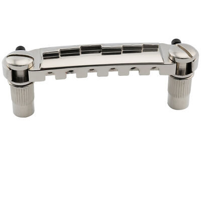 Musiclily Pro Nickel 52.5mm Wraparound Bridge Tailpiece For Epiphone LP Guitar