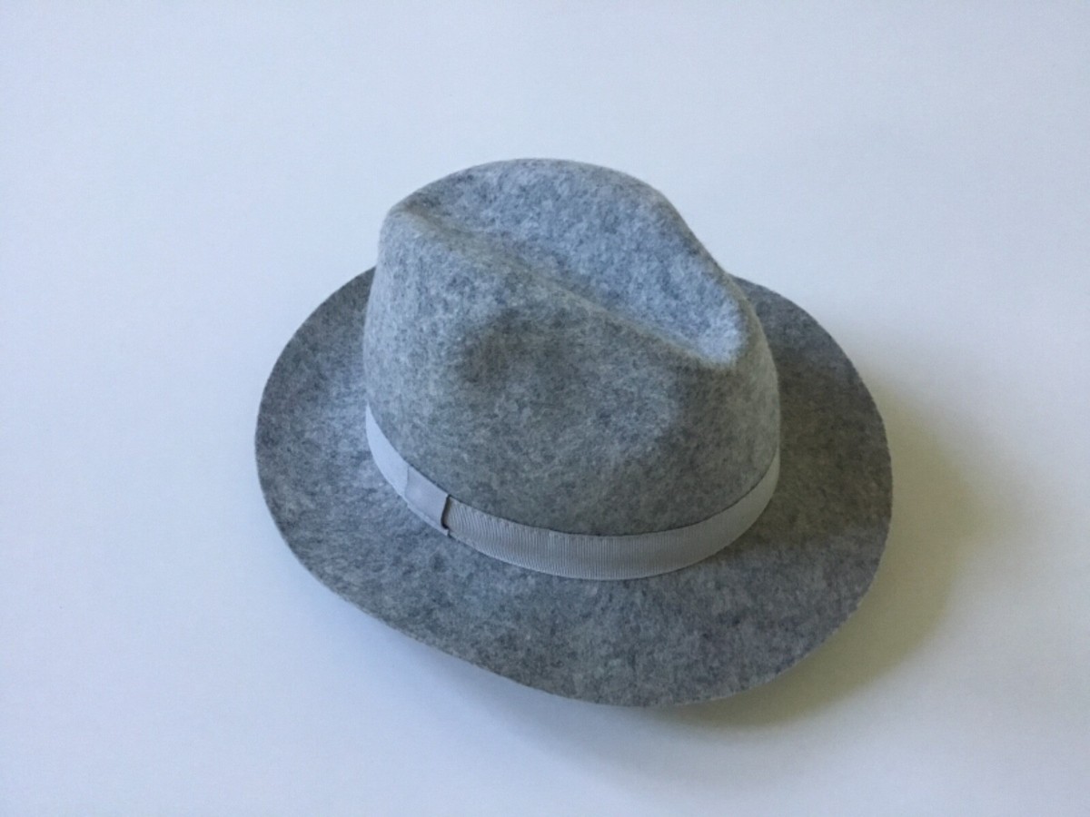 J. Crew | Women\'s Wide-Brimmed Italian Wool-Felt Hat Size M/L Black NWT J.Crew Women main image 2