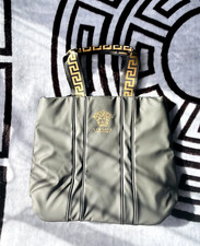 NEW Versace Perfums Shopping Tote Bag With Long Shoulder Strap and Dust Bag 