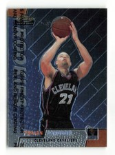 1999-00 Finest Cleveland Cavaliers Basketball Card #116 Trajan Langdon Rookie