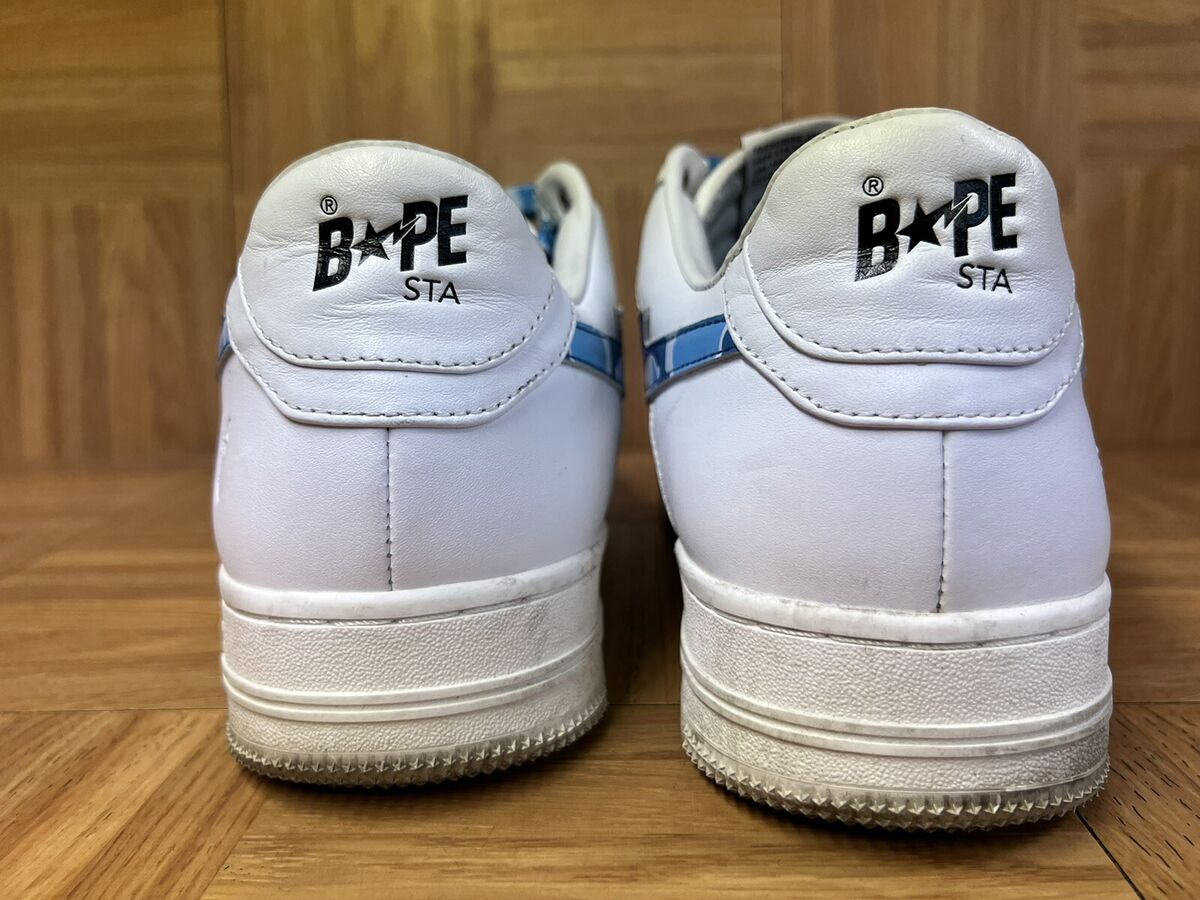 RARE🔥 Sz 12 - A BATHING APE Bape Sta Low Blue ABC Camo 2022 RARE🔥 Sz 12 - A BATHING APE Bape Sta Low Blue ABC Camo 2022