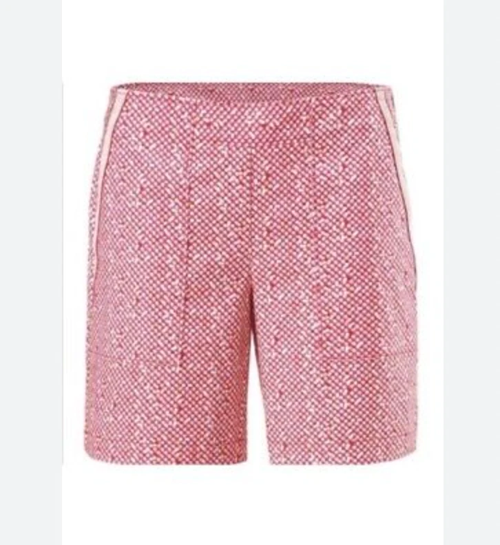 CAbi Picnic Short Polka Dot Side Zip Bright Red High-Waisted Style 5121 Size 12 - Image 2 of 4