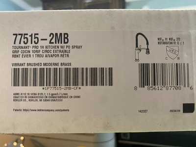 Kohler K775152MB Kitchen Faucet - Gold for sale online | eBay