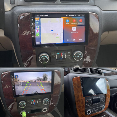 Wifi CarPlay For 2007-2012 Chevrolet GMC Android 13.0 Radio GPS Head Unit w/Trim
