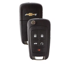 PEPS Flip Key Keyless Entry Remote Fob for Chevrolet with Push-To-Start