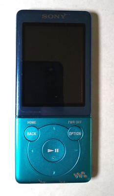 Sony Walkman NW-S774 Media Player 8GB Blue FM Radio & Voice Record