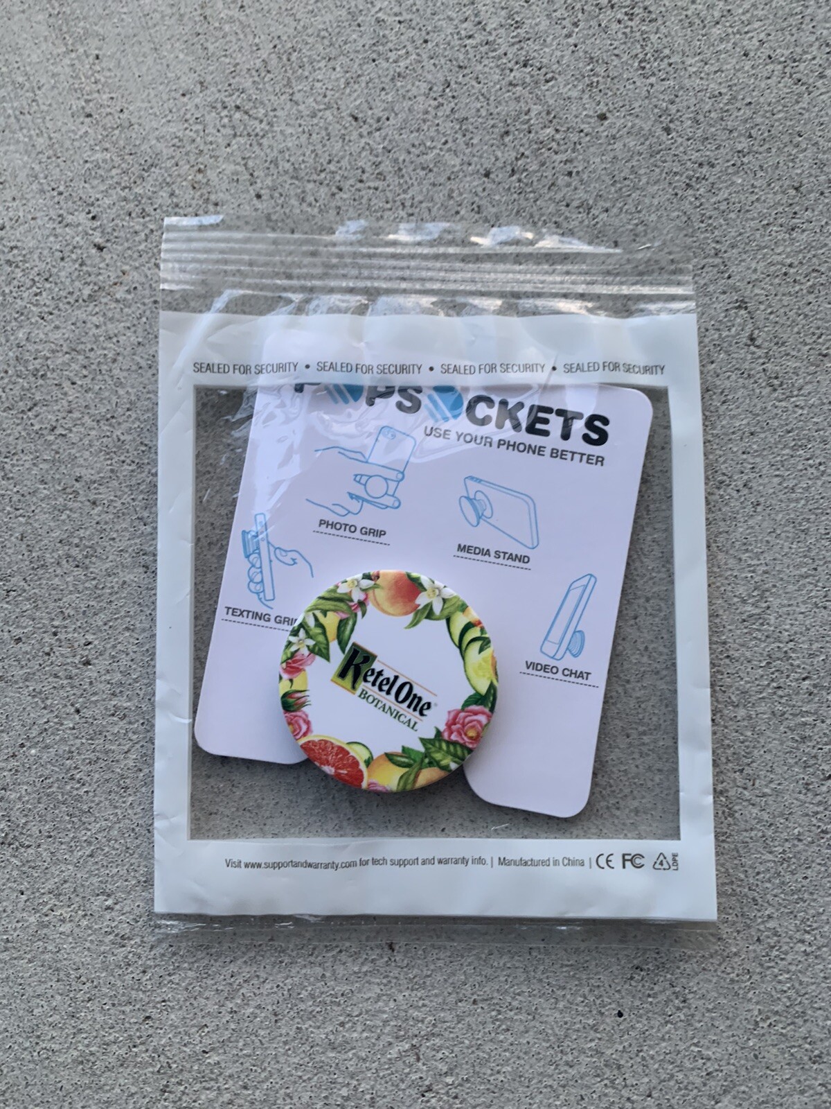 Ketel One Vodka Popsockets Popsocket Phone Grip Stand Mount-image