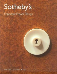 Sotheby's Prewar Art 20th c. Nouveau Deco Design Tiffany Post Auction Catalog 07