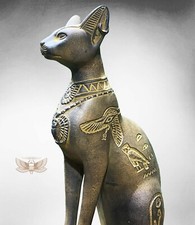 Bastet Goddess Statue - Hand made in Egypt - Egyptian cat statue