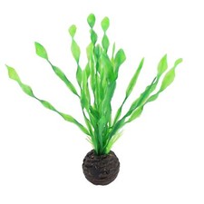 Aquatic Aquarium Fish Tank Self Sinking Small Foreground Silk Plant H-13cm No 6