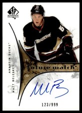 2009-10 SP AUTHENTIC FUTURE WATCH AUTO Matt Beleskey Rookie Auto 123/999 Anaheim
