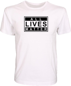 t shirts all lives matter