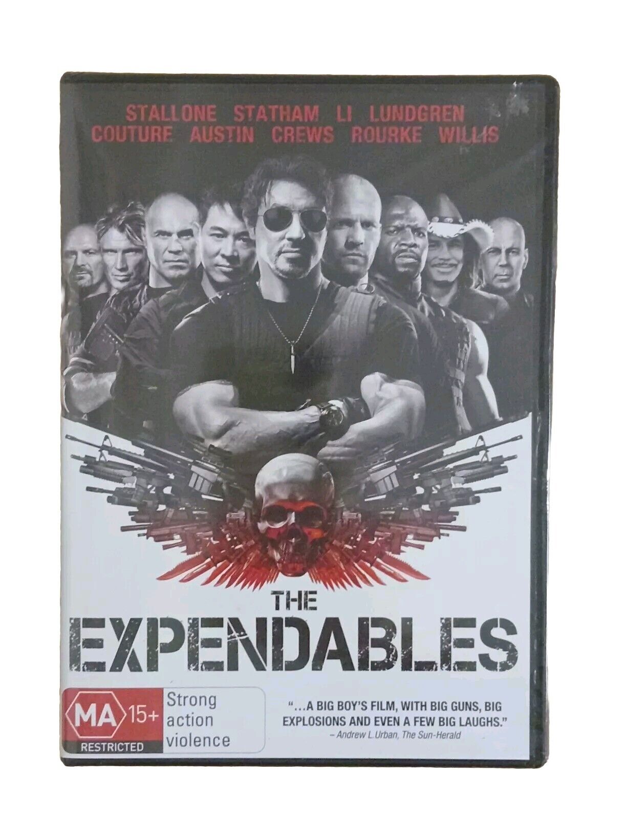 THE EXPENDABLES DVD - New & Sealed DVD Movie Free Tracked Postage