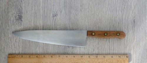 Chicago Cutlery 44S Chef Knife Full Tang 10" Blade - Picture 3 of 4