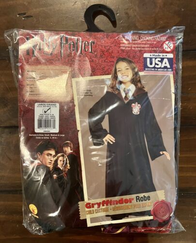 Disguise Kids' Deluxe Harry Potter Slytherin Robe Costume - Size 4-6