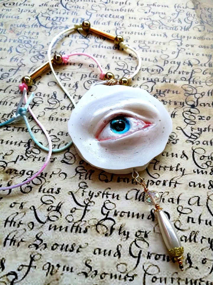 Волшебный глаз амулет ожерелье кулон талисман привлекательность удача деньги богатство - Изображение 3 из 4