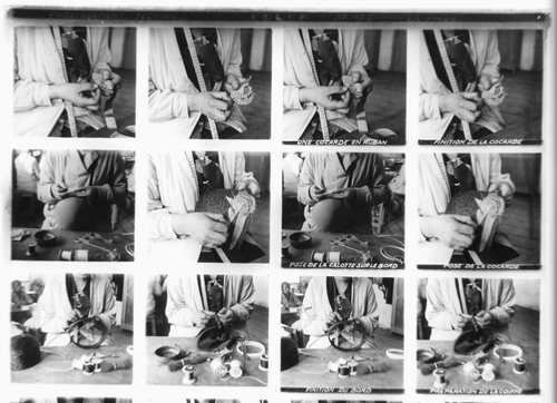 Educa.Stereo.Métier:Enseignement Technique"La Mode 122" 12 Vues.Photo sur verre. - Picture 2 of 3