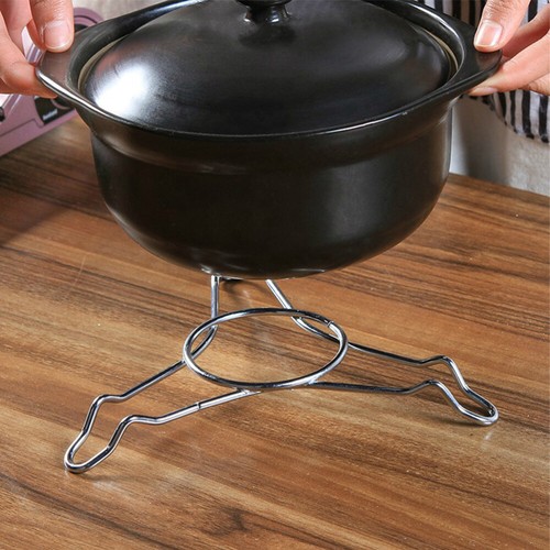 2 Pcs Dreieck Gedämpftes Gitter Dampfgarer Kochen Haushaltsdampfhalter - Afbeelding 12 van 12