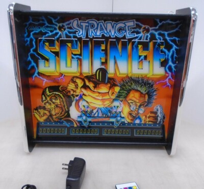 Bally Strange Science Pinball Head LED Display light box