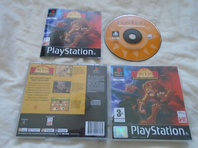 König der Löwen Simba's Mighty Adventure PS1 (KOMPLETT) Sony Playstation Disney