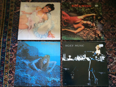 Roxy Music [4 LP Vinyl] For Your Pleasure + Siren + Roxy Music + Stranded