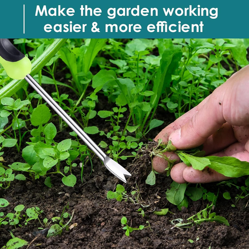 2 PCS Hand Weeder Tool Gardening Weeder Tool Garden Weeding Tool with Ergonomic - Picture 4 of 7